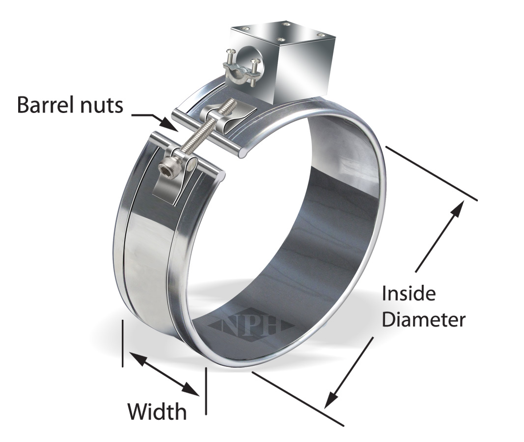 Metric Heater Bands with Terminal Box